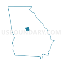 Jones County in Georgia
